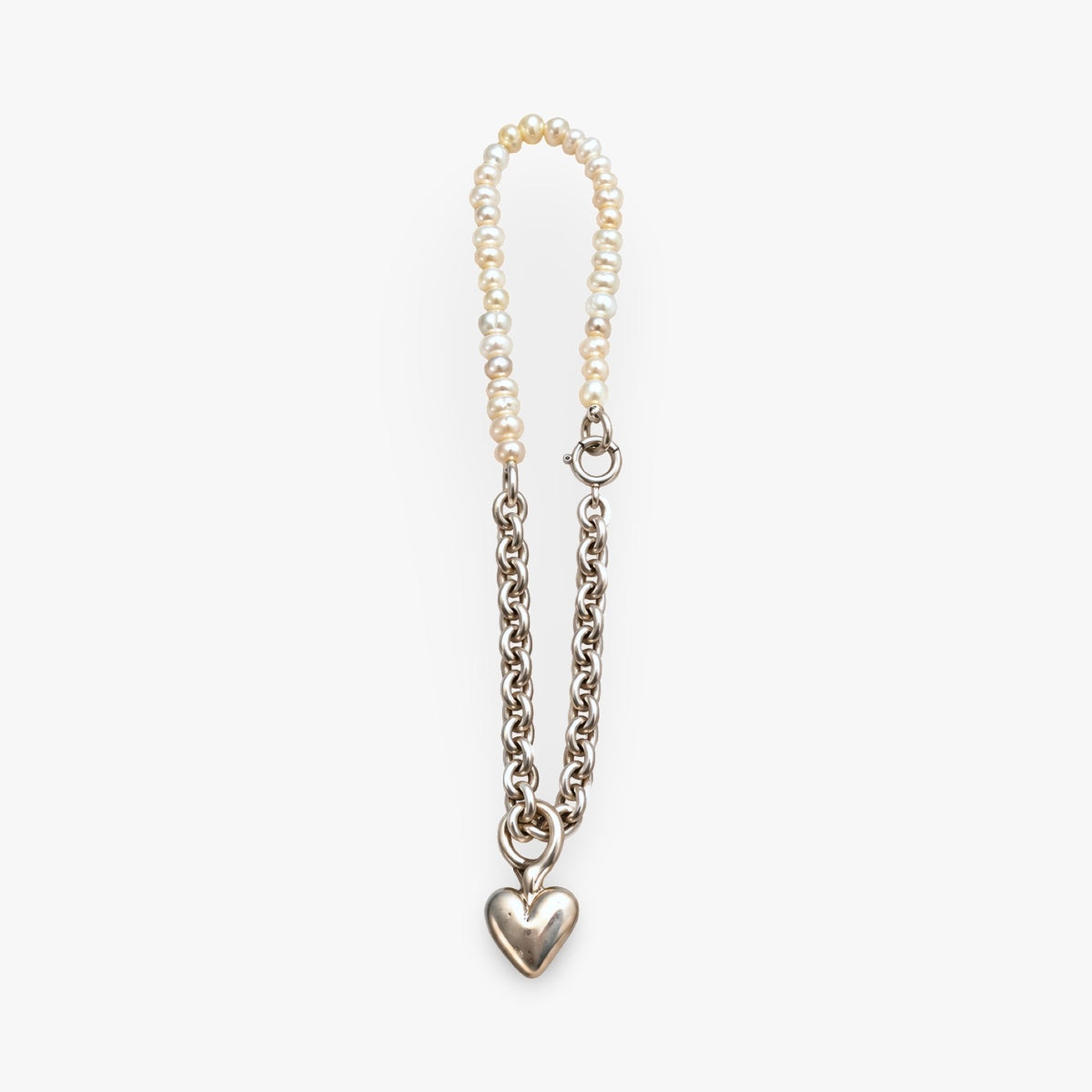 Heart+Pearl bracelet